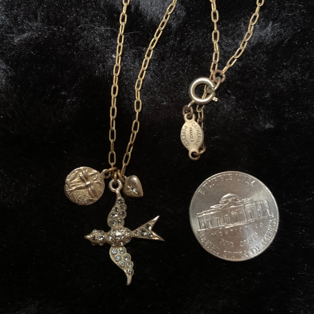 Catherine Popesco bird necklace